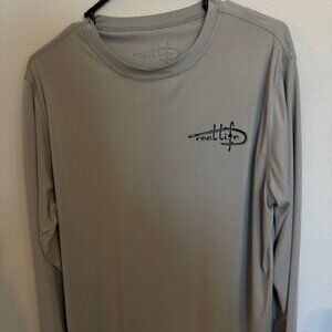 Men's Reel Life long-sleeve shirt, dry fit